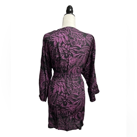 Pokoloko Cover-Up Kimono Mulberry Purple - Picture 5 of 10